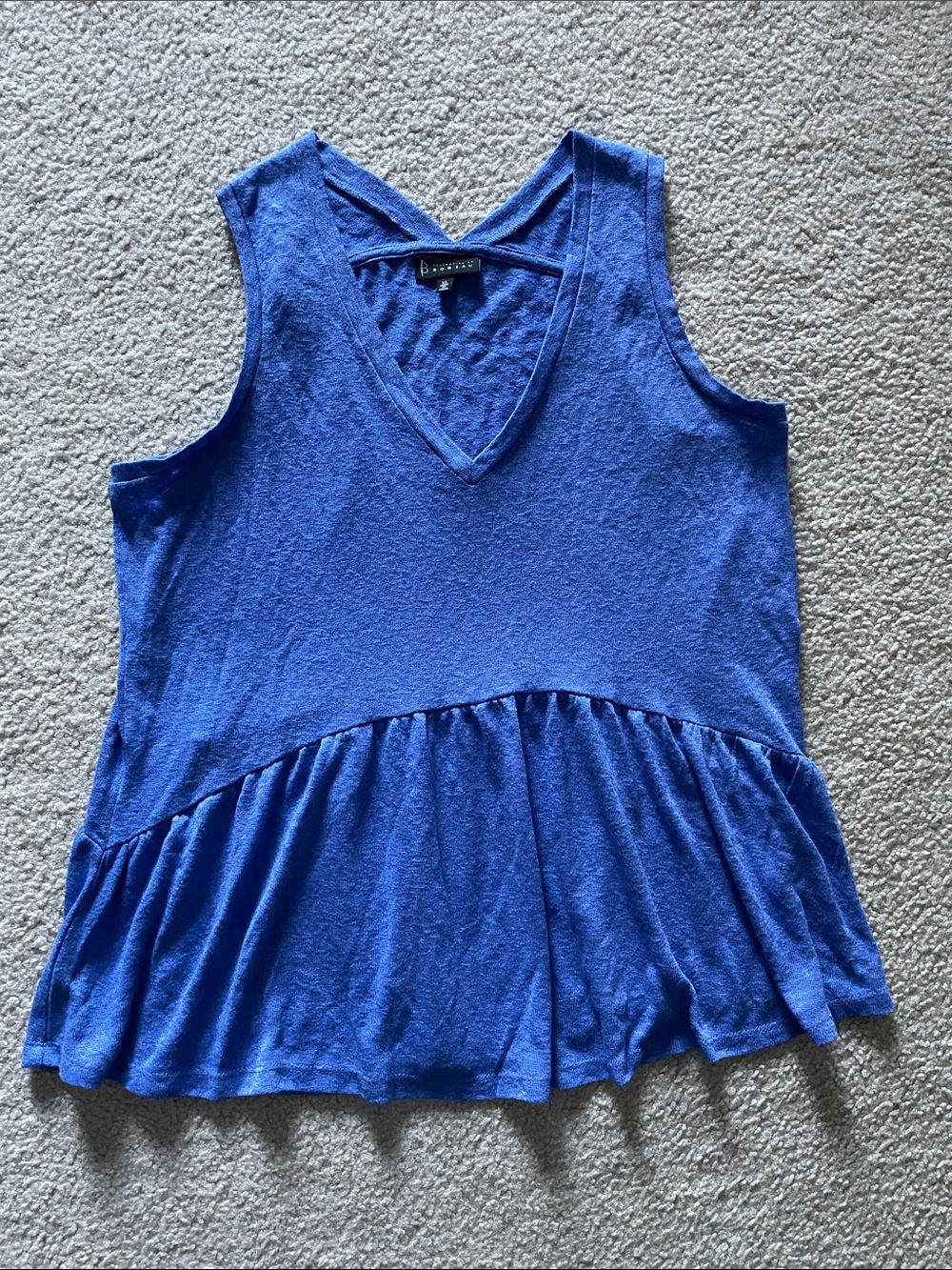 Bobeau V-Neck Tank Top, Size XL